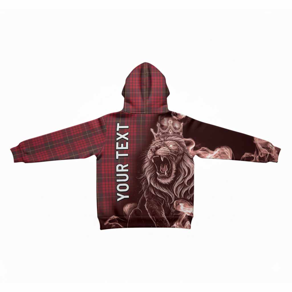 MacQueen (McQueen) Tartan Kid Hoodie Roaring Lion Heritage