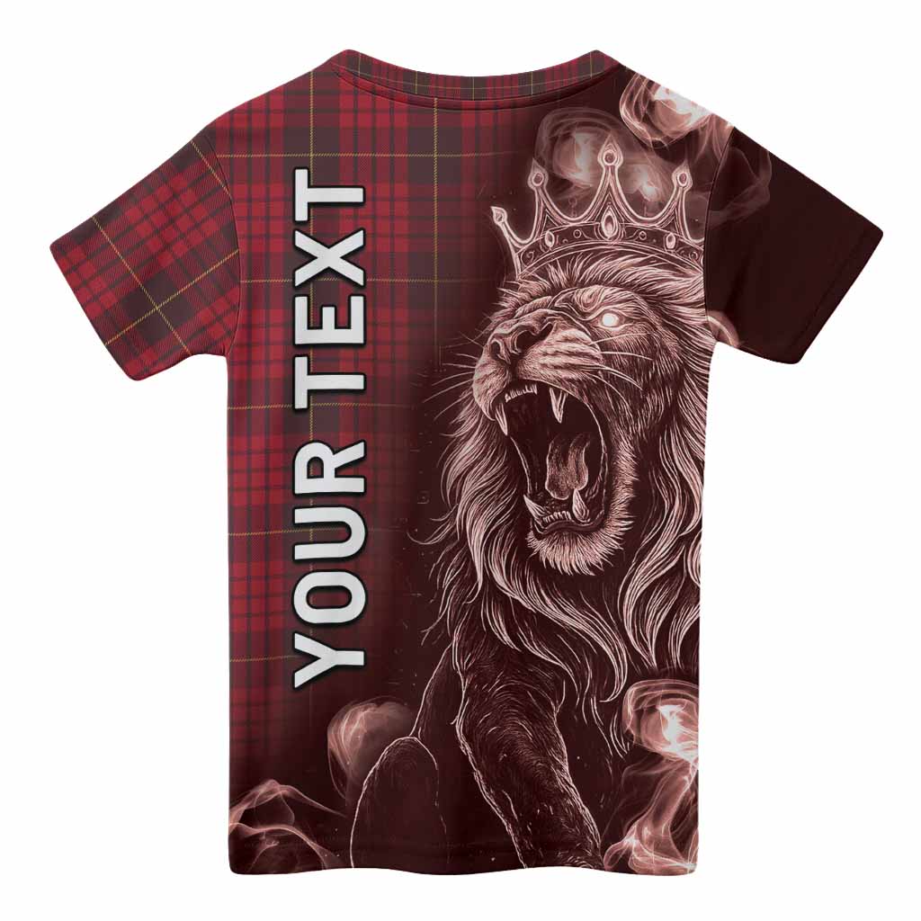 MacQueen (McQueen) Tartan Kid T-shirt Roaring Lion Heritage