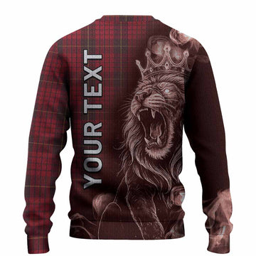 MacQueen (McQueen) Tartan Knitted Sweater Roaring Lion Heritage