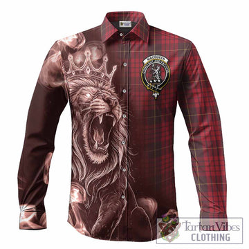 MacQueen (McQueen) Tartan Long Sleeve Button Shirts Roaring Lion Heritage