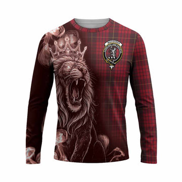 MacQueen (McQueen) Tartan Long Sleeve T-Shirt Roaring Lion Heritage