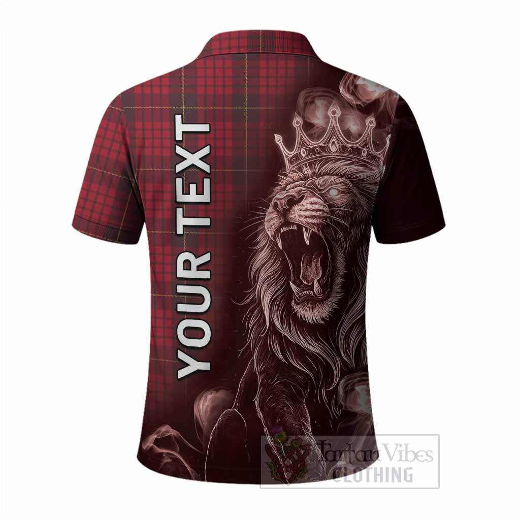 MacQueen (McQueen) Tartan Polo Shirt Roaring Lion Heritage