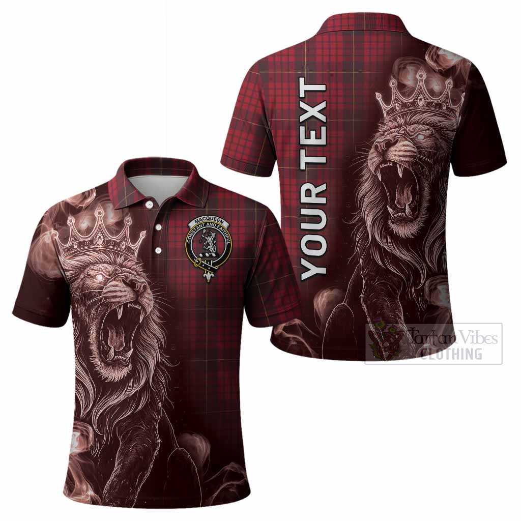 MacQueen (McQueen) Tartan Polo Shirt Roaring Lion Heritage