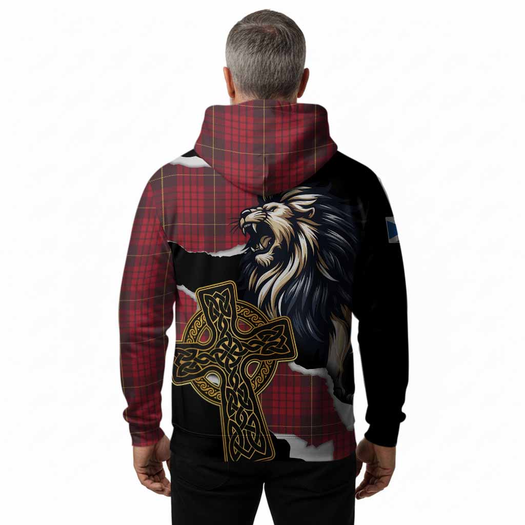 MacQueen (McQueen) Tartan Scottish Hoodie Lion Celtic Heritage