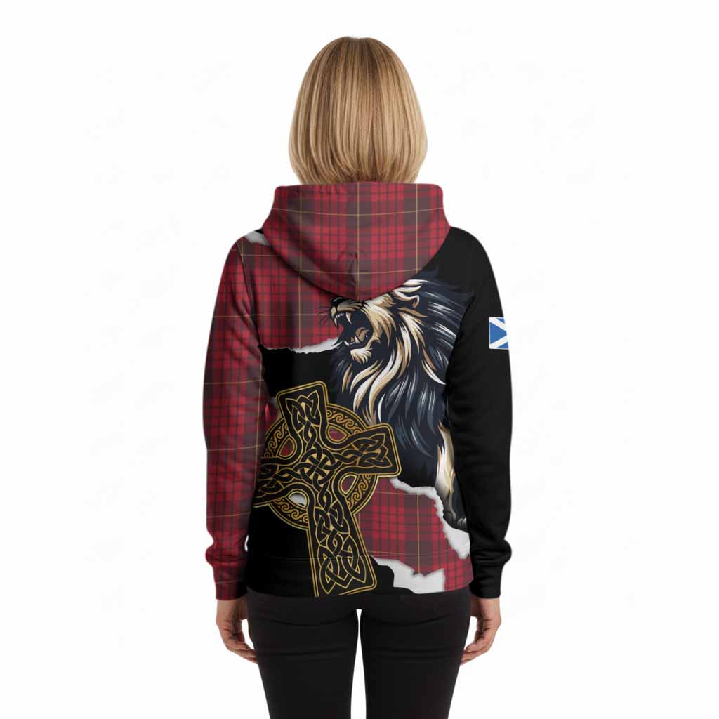 MacQueen (McQueen) Tartan Scottish Hoodie Lion Celtic Heritage