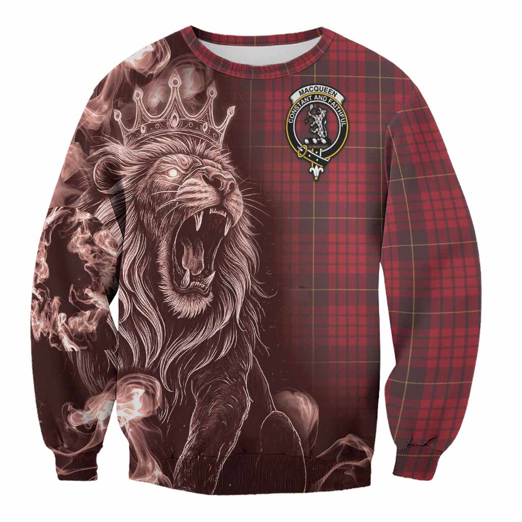 MacQueen (McQueen) Tartan Sweatshirt Roaring Lion Heritage