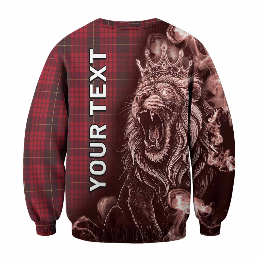 MacQueen (McQueen) Tartan Sweatshirt Roaring Lion Heritage