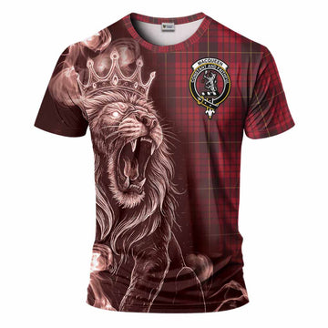 MacQueen (McQueen) Tartan T-Shirt Roaring Lion Heritage