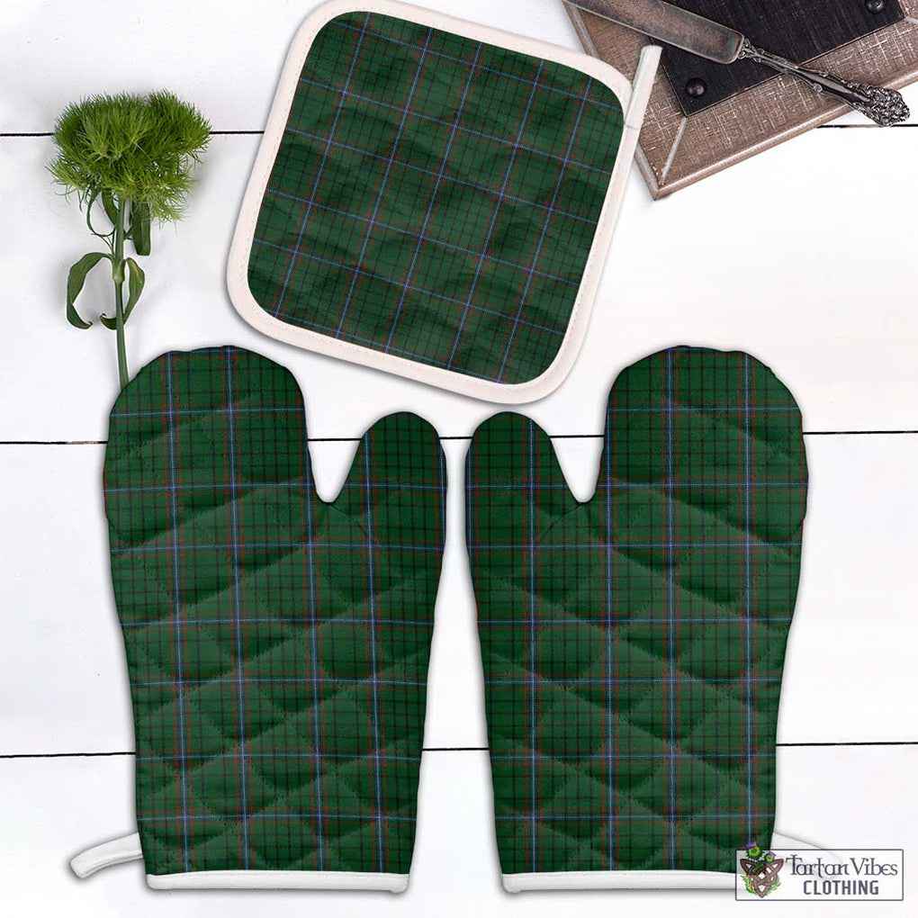 MacRae (McRae) Tartan Combo Oven Mitt & Pot-Holder Combo 1 Oven Mitt & 1 Pot-Holder White - Tartan Vibes Clothing