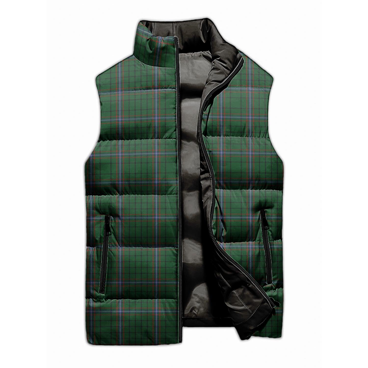 MacRae Tartan Sleeveless Puffer Jacket - Tartanvibesclothing