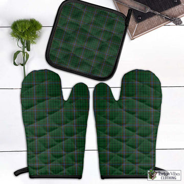 MacRae (McRae) Tartan Combo Oven Mitt & Pot-Holder Combo 1 Oven Mitt & 1 Pot-Holder Black - Tartan Vibes Clothing