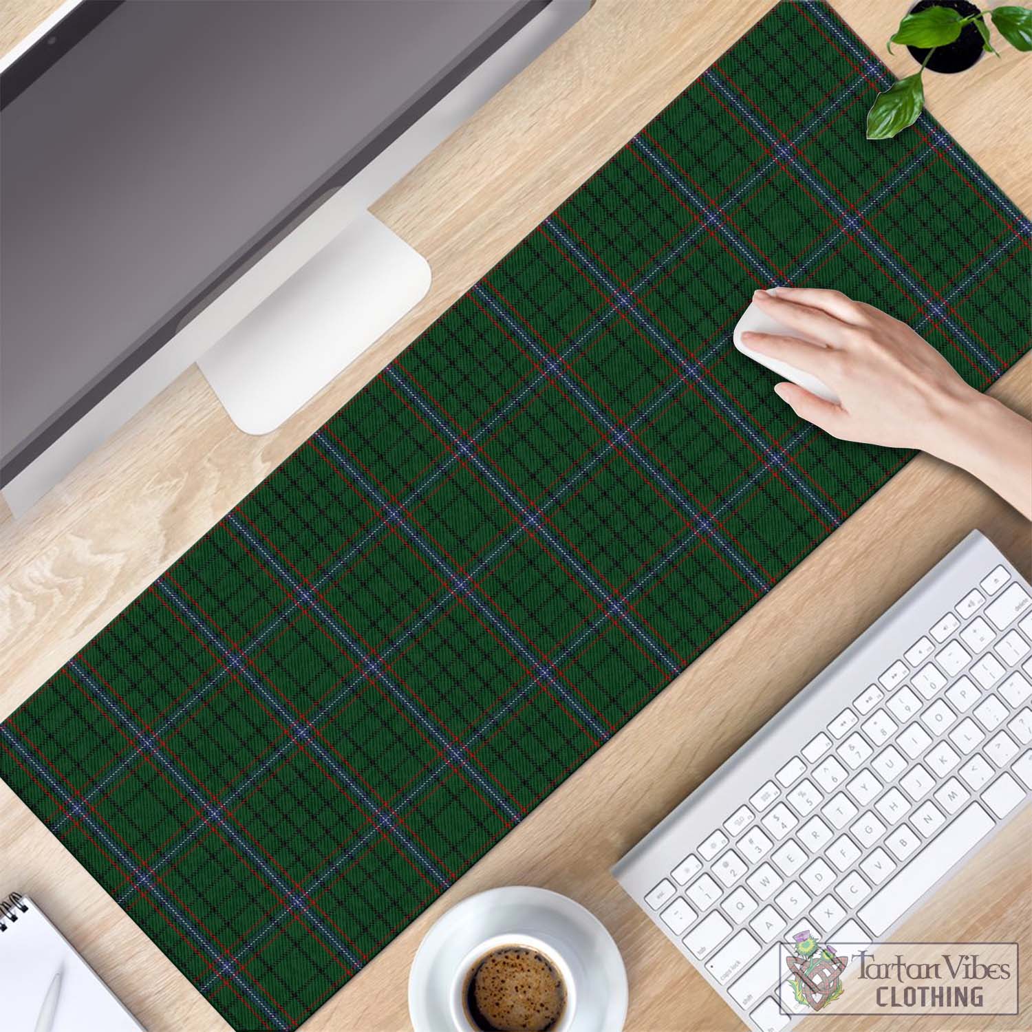 Tartan Vibes Clothing MacRae Tartan Mouse Pad