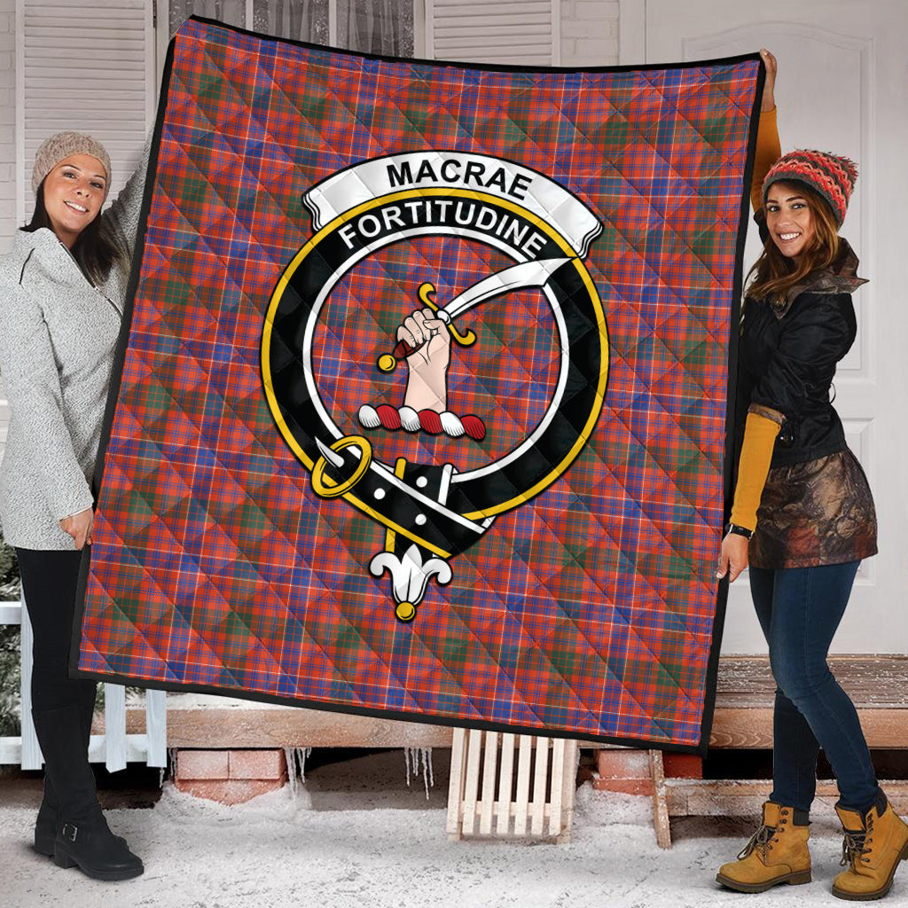 macrae-ancient-tartan-quilt-with-family-crest
