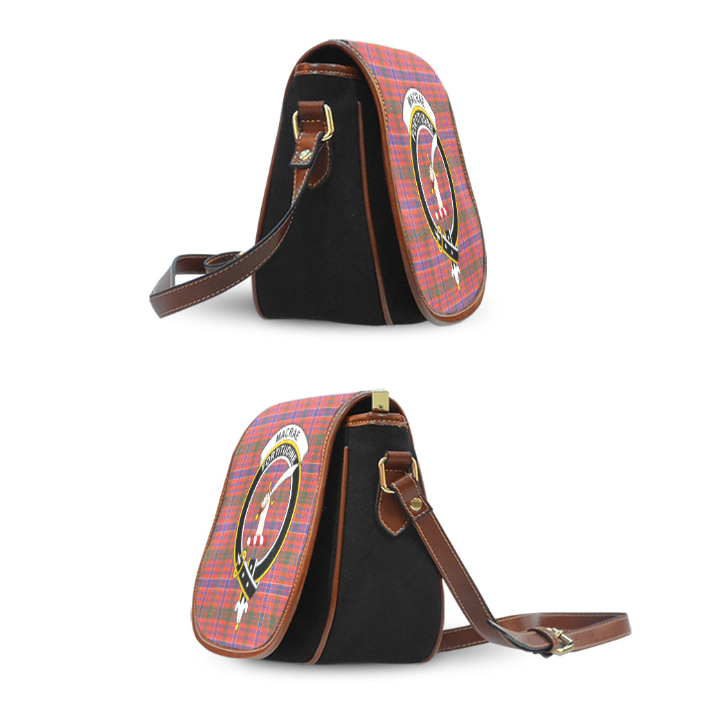 macrae-ancient-tartan-saddle-bag-with-family-crest