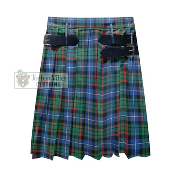 MacRae Hunting Ancient Tartan Men's Pleated Skirt - Fashion Casual Retro Scottish Kilt Style