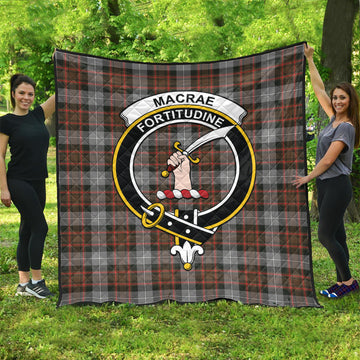 macrae-hunting-weathered-tartan-quilt-with-family-crest
