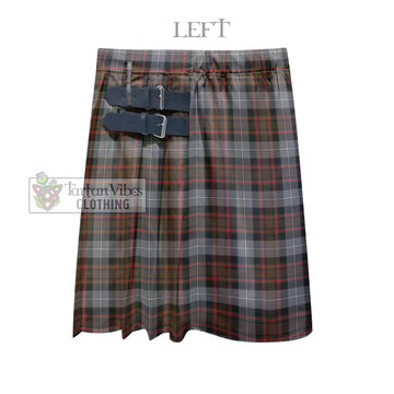 MacRae Hunting Weathered Tartan Men's Pleated Skirt - Fashion Casual Retro Scottish Kilt Style