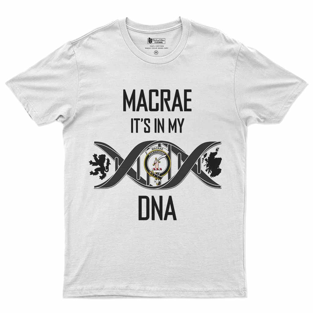 MacRae (McRae) Clan DNA Men's T-Shirt White - Tartan Vibes Clothing