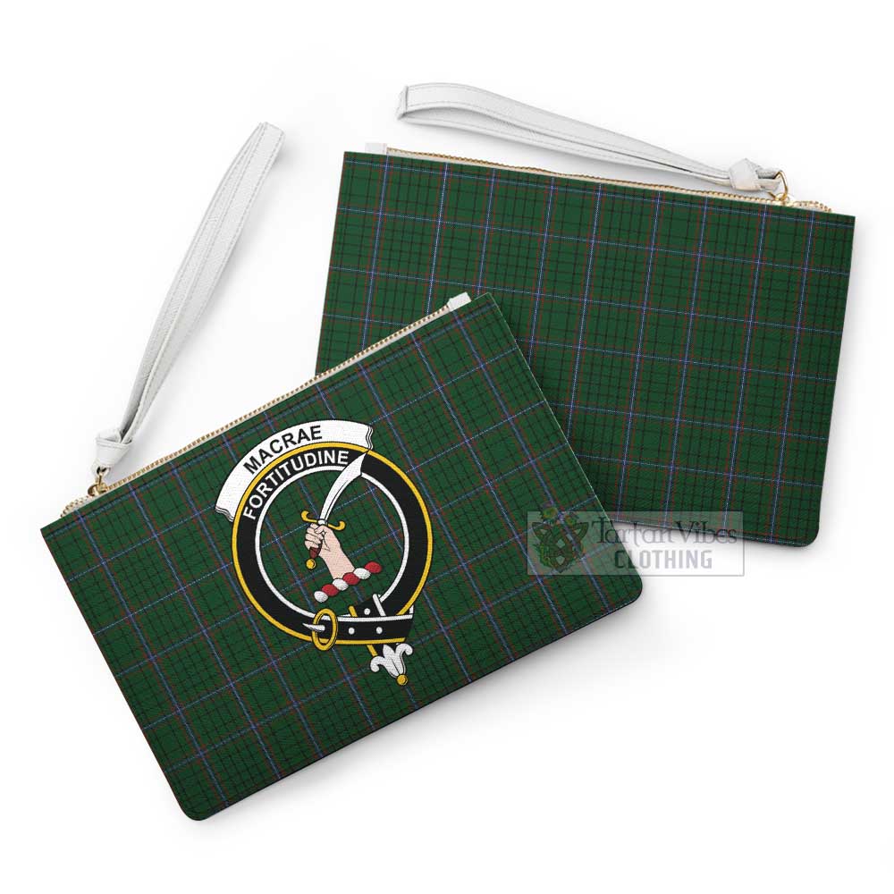Tartan Vibes Clothing MacRae (McRae) Family Crest Tartan Clutch Bag