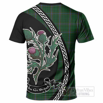 MacRae (McRae) Family Crest Tartan T-Shirt Alba Thistle Inspired - Tartan Vibes Clothing