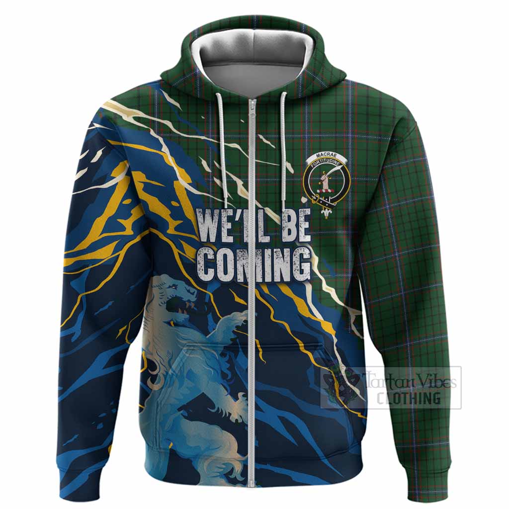 MacRae (McRae) Scotland Tartan Hoodie WC2026 Football - We'll Be Coming