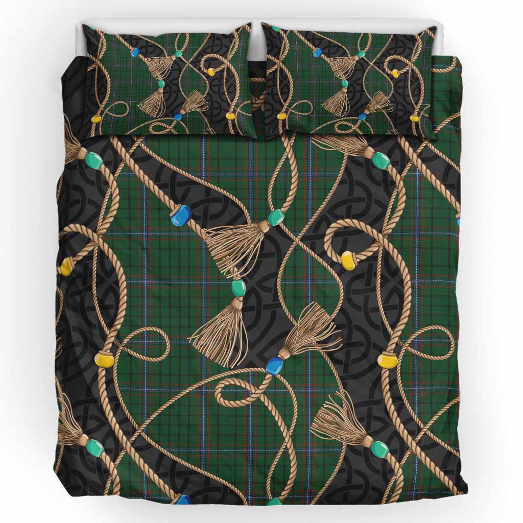 MacRae (McRae) Scottish Tartan Twisted Ropes Stylized Bedding Set UK Bedding Set UK King 91*87 inch - Tartan Vibes Clothing