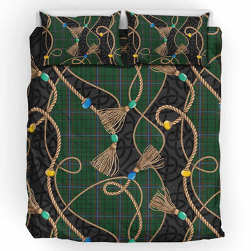 MacRae (McRae) Scottish Tartan Twisted Ropes Stylized Bedding Set UK Bedding Set UK King 91*87 inch - Tartan Vibes Clothing