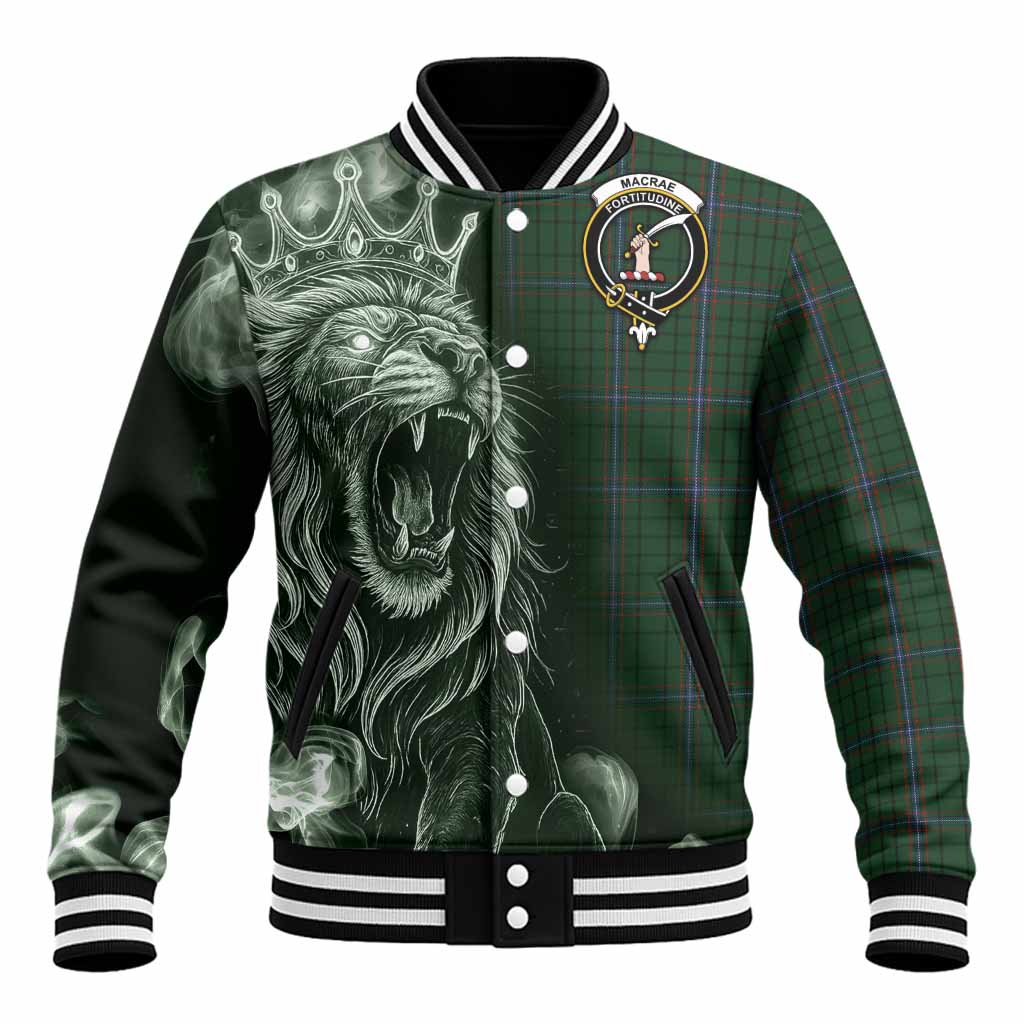 MacRae (McRae) Tartan Baseball Jacket Roaring Lion Heritage