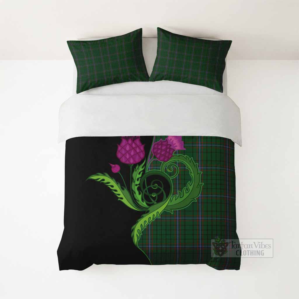 MacRae (McRae) Tartan Bedding Set Traditional Scottish Thistle - Tartan Vibes Clothing