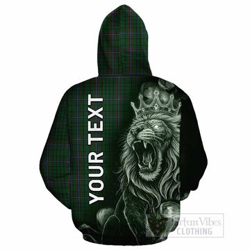 MacRae (McRae) Tartan Cotton Hoodie Roaring Lion Heritage