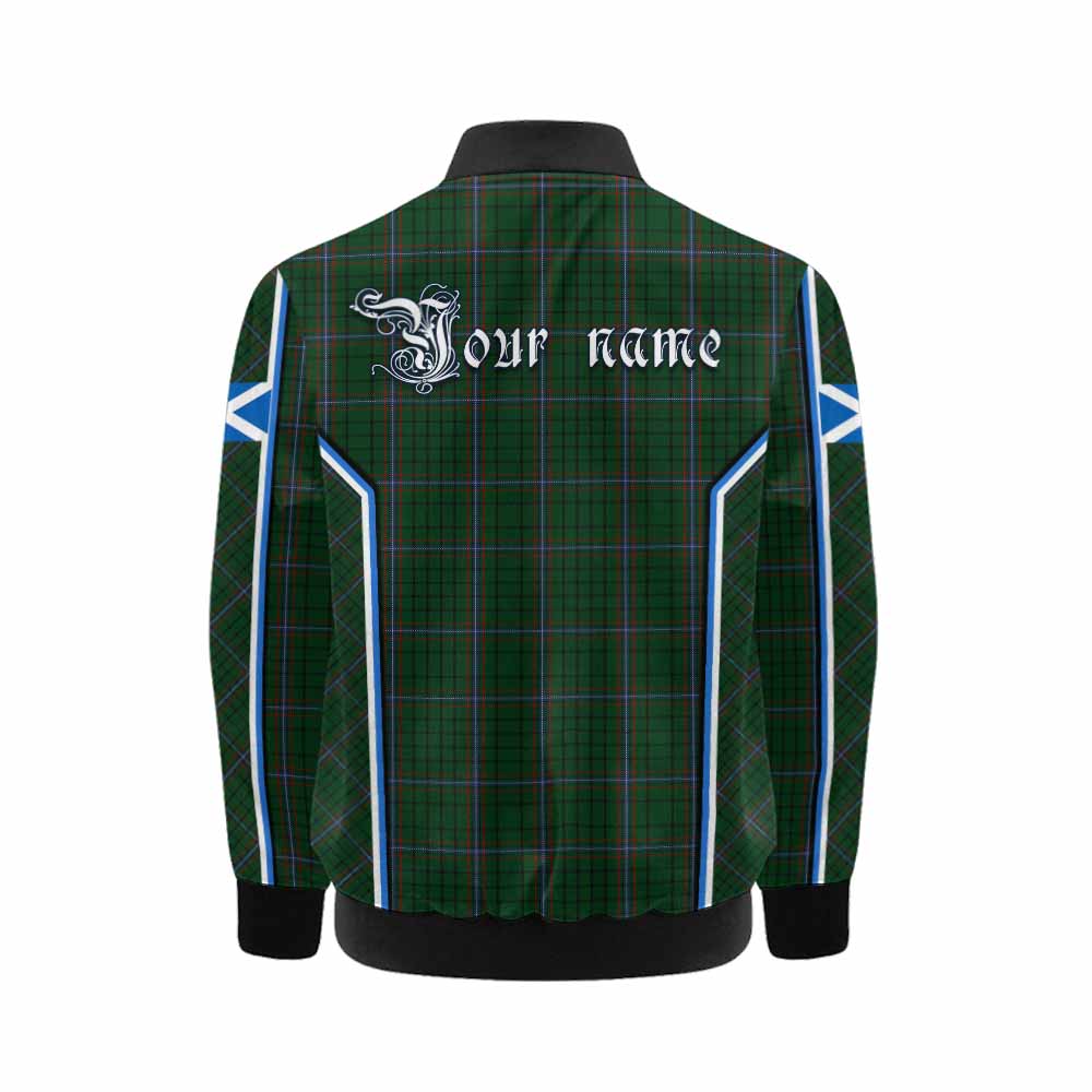 MacRae (McRae) Tartan Crest Kid Bomber Jacket Scotland Coat of Arm Flag Style - Tartan Vibes Clothing