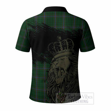 MacRae (McRae) Tartan Crest Polo Shirt Crowned Lion Heritage Style