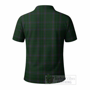 MacRae (McRae) Tartan Crest Polo Shirt Ferocious Lion Style