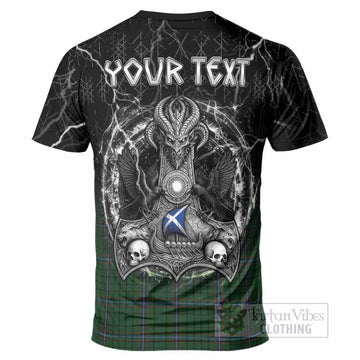 MacRae (McRae) Tartan Crest T-Shirt Celtic Odin's Raven Legacy