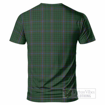 MacRae (McRae) Tartan Crest T-Shirt Ferocious Lion Style