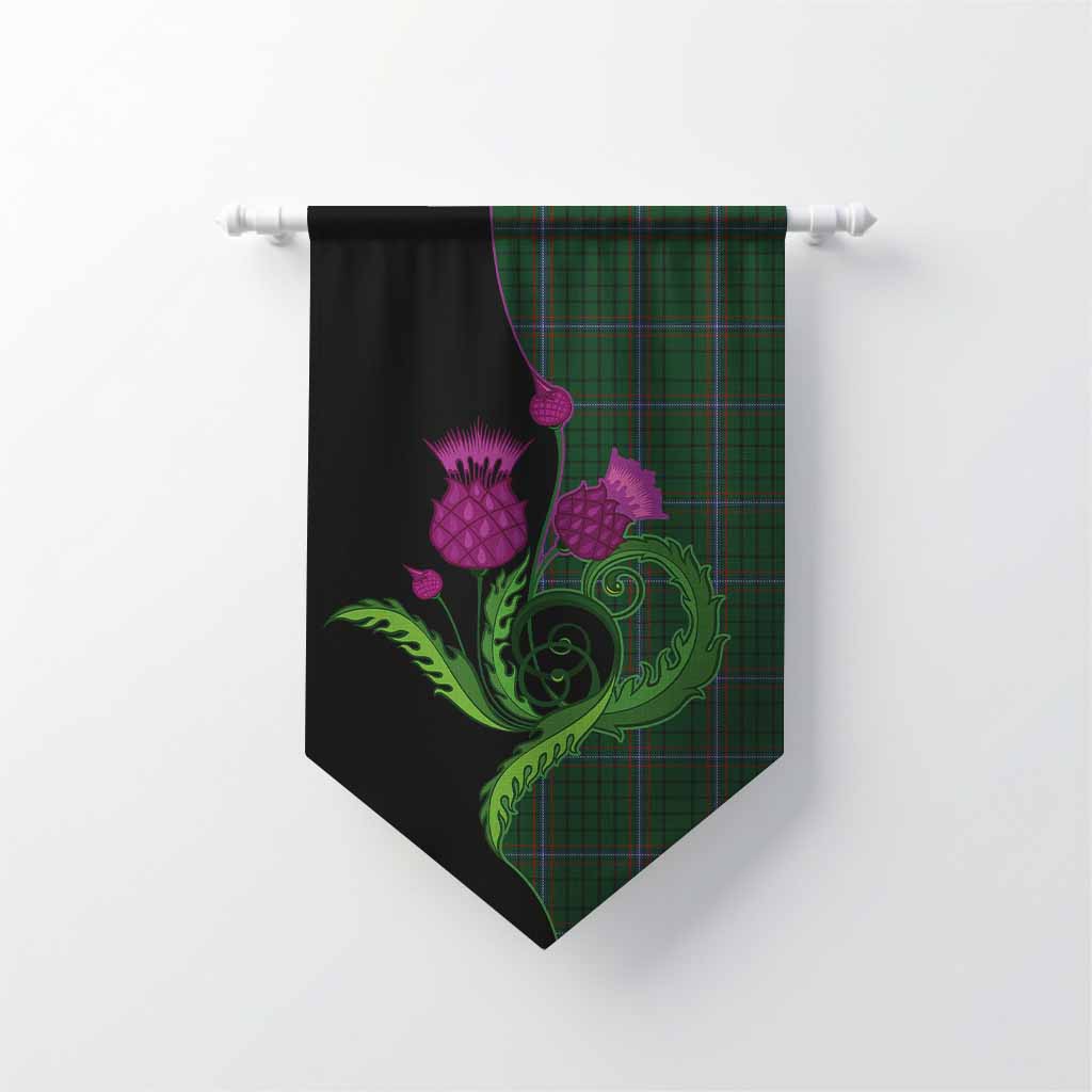 MacRae (McRae) Tartan Gonfalon Traditional Scottish Thistle Chevron - Tartan Vibes Clothing
