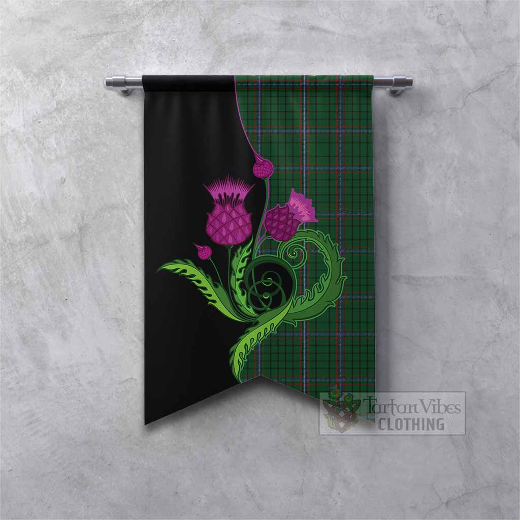 MacRae (McRae) Tartan Gonfalon Traditional Scottish Thistle Fishtail - Tartan Vibes Clothing