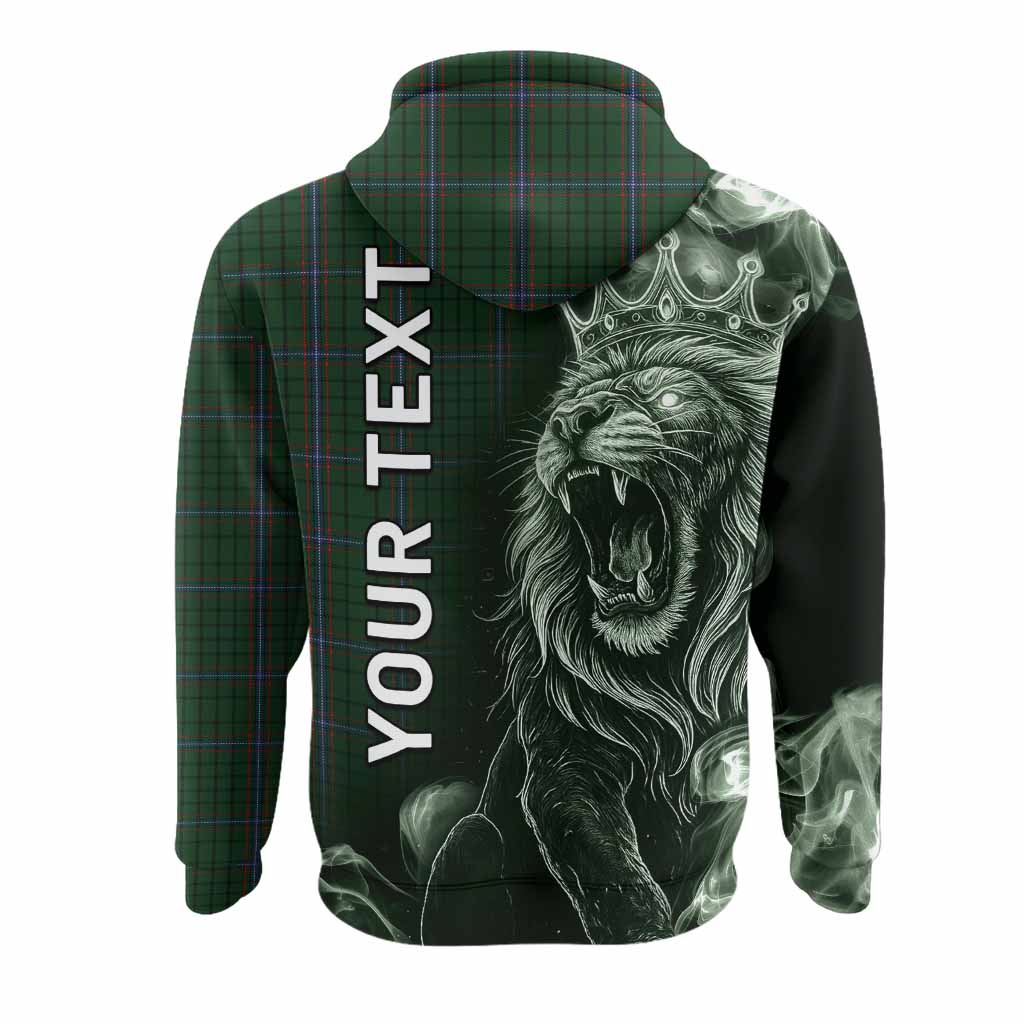 MacRae (McRae) Tartan Hoodie Roaring Lion Heritage