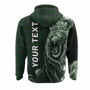 MacRae (McRae) Tartan Hoodie Roaring Lion Heritage