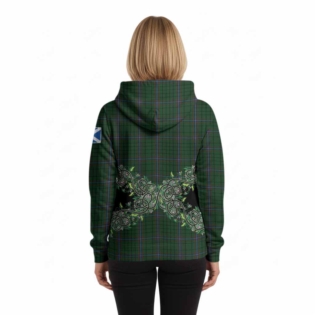 MacRae (McRae) Tartan Hoodie Thistle Scottish Spirit