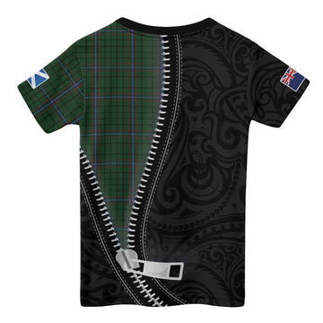 MacRae (McRae) Tartan Kid T-shirt New Zealand Pattern Unique Zipper Stylized