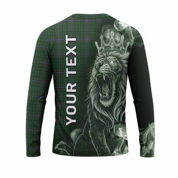 MacRae (McRae) Tartan Long Sleeve T-Shirt Roaring Lion Heritage