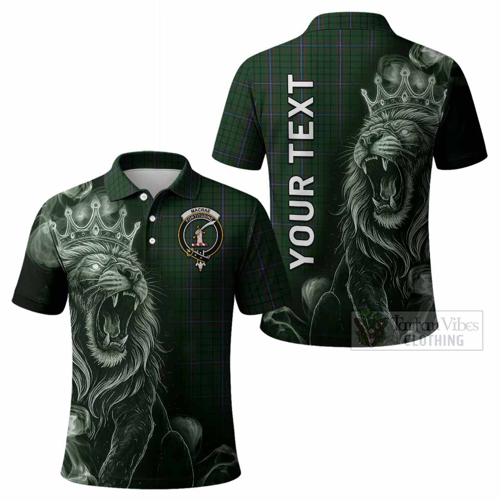 MacRae (McRae) Tartan Polo Shirt Roaring Lion Heritage