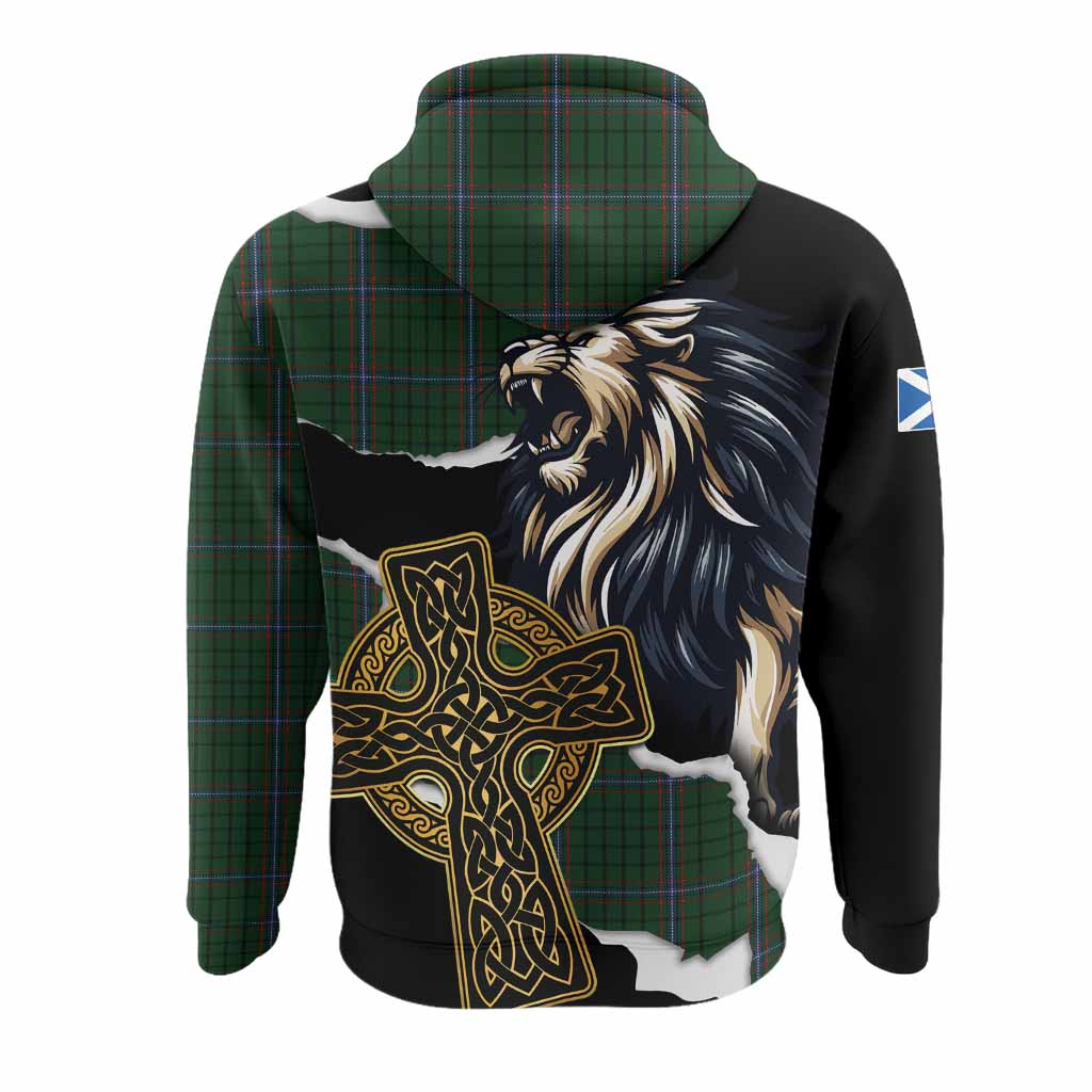 MacRae (McRae) Tartan Scottish Hoodie Lion Celtic Heritage