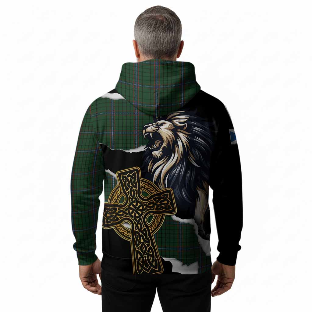 MacRae (McRae) Tartan Scottish Hoodie Lion Celtic Heritage