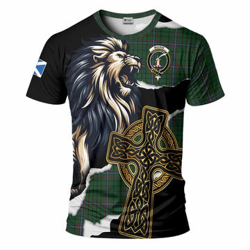 MacRae (McRae) Tartan Scottish T-Shirt Lion Celtic Heritage