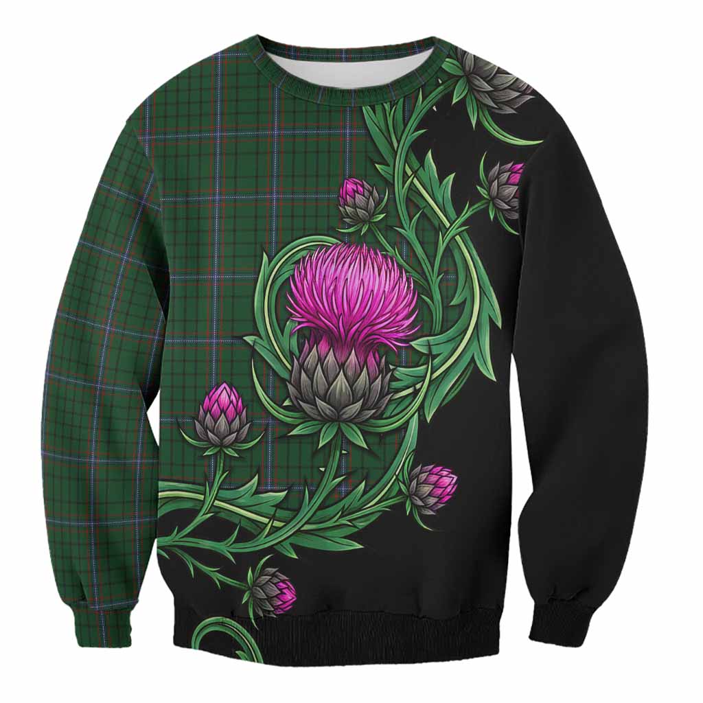 MacRae (McRae) Tartan Sweatshirt Resilient Scottish Thistle Unisex - Tartan Vibes Clothing