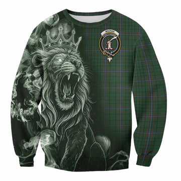 MacRae (McRae) Tartan Sweatshirt Roaring Lion Heritage