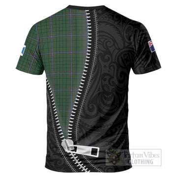 MacRae (McRae) Tartan T-Shirt New Zealand Pattern Unique Zipper Stylized