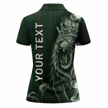 MacRae (McRae) Tartan Women Polo Shirt Roaring Lion Heritage